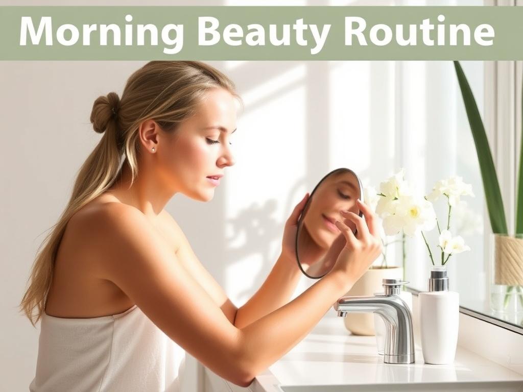     Rotina de Beleza Matinal: 10 Minutos para se Sentir Incrível. Roteiro minuto a minuto: 10 minutos que mudam o dia