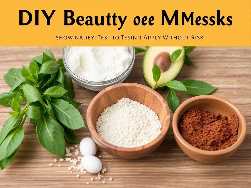     DIY Beleza: Máscaras Faciais Caseiras com Ingredientes Naturais. Segurança primeiro: como testar e aplicar sem risco